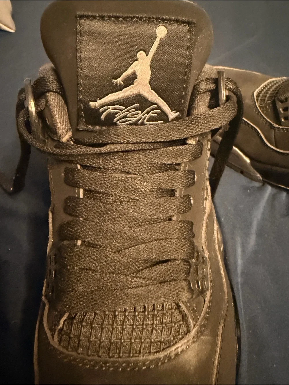 Jordan 4 black cat retros size 9